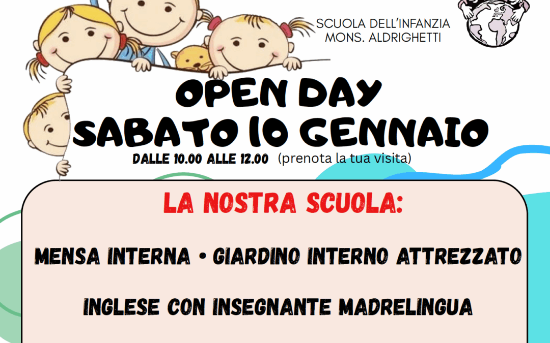 Scuola aperta per l’anno scolastico 2026/27